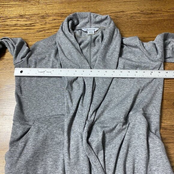GAIAM Wrap Cardigan Open Longline Sweater Jacket - Picture 9 of 12